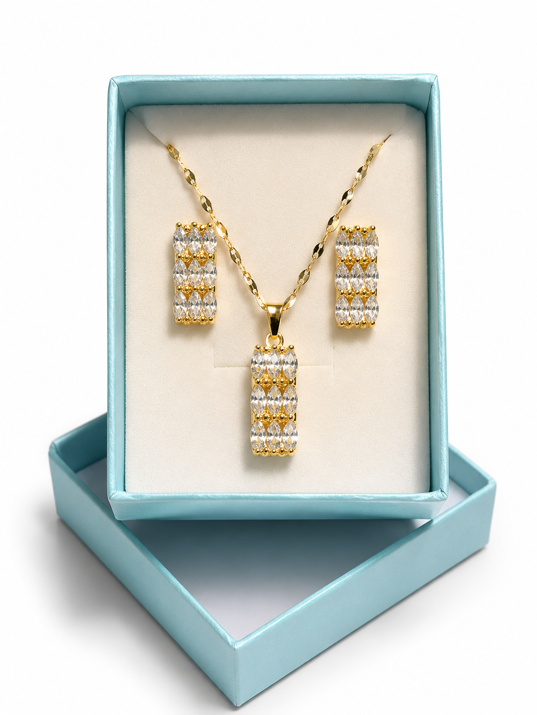 Classic Gold gem stone Necklaces