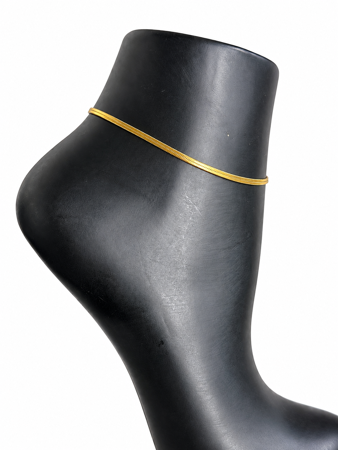Fine Gold Chain Anklet
