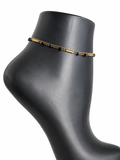 Midnight Bead Anklet