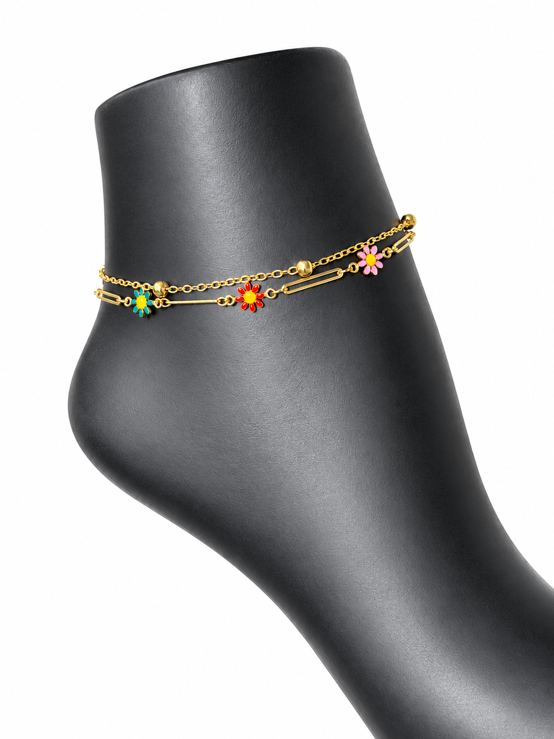 Bloom Charm Anklet