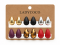 Chic Teardrop Stud Collection Earring