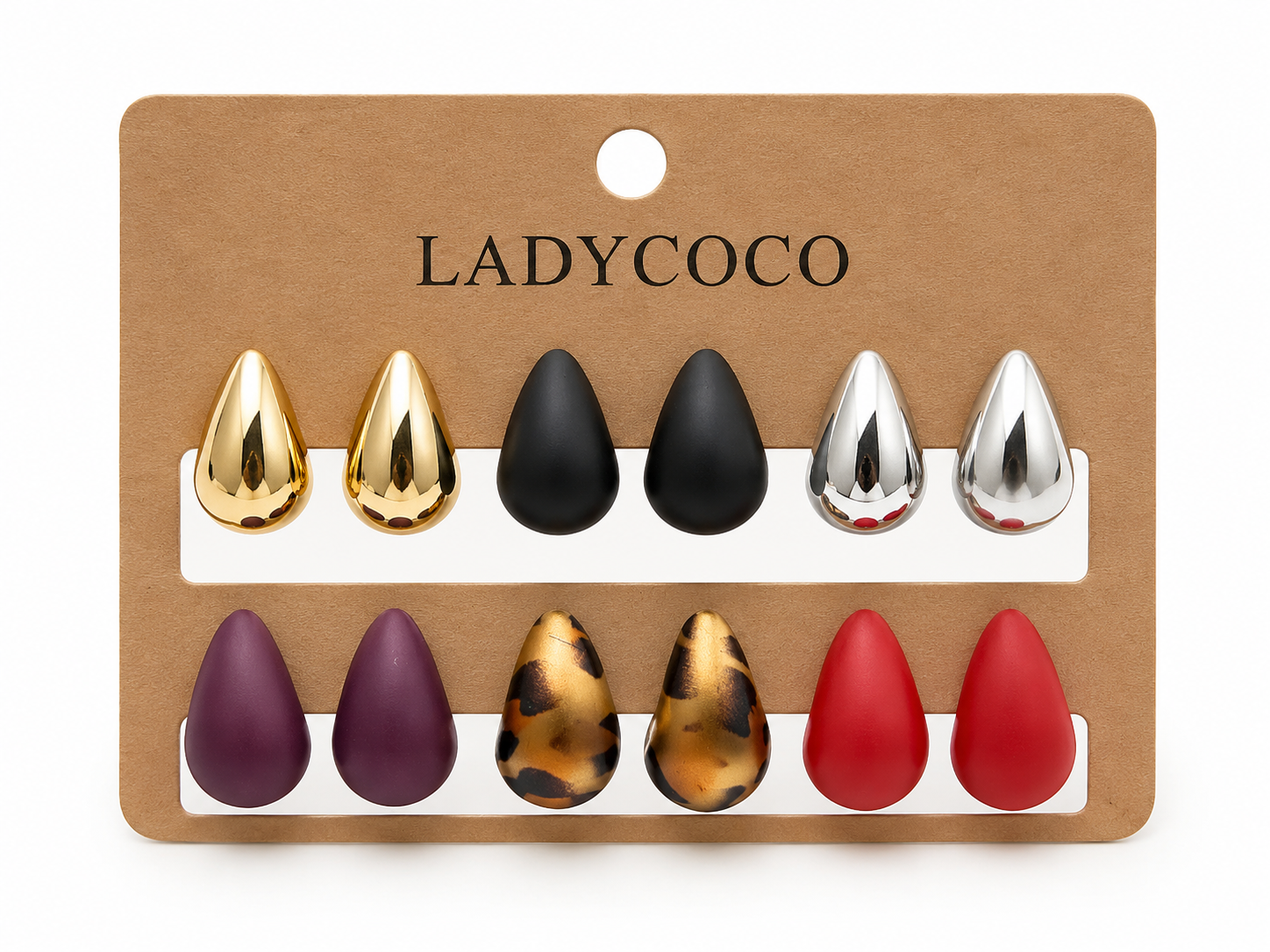 Chic Teardrop Stud Collection Earring