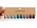Matte Luxe Stud Earrings Set