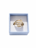 Elegant gold ring