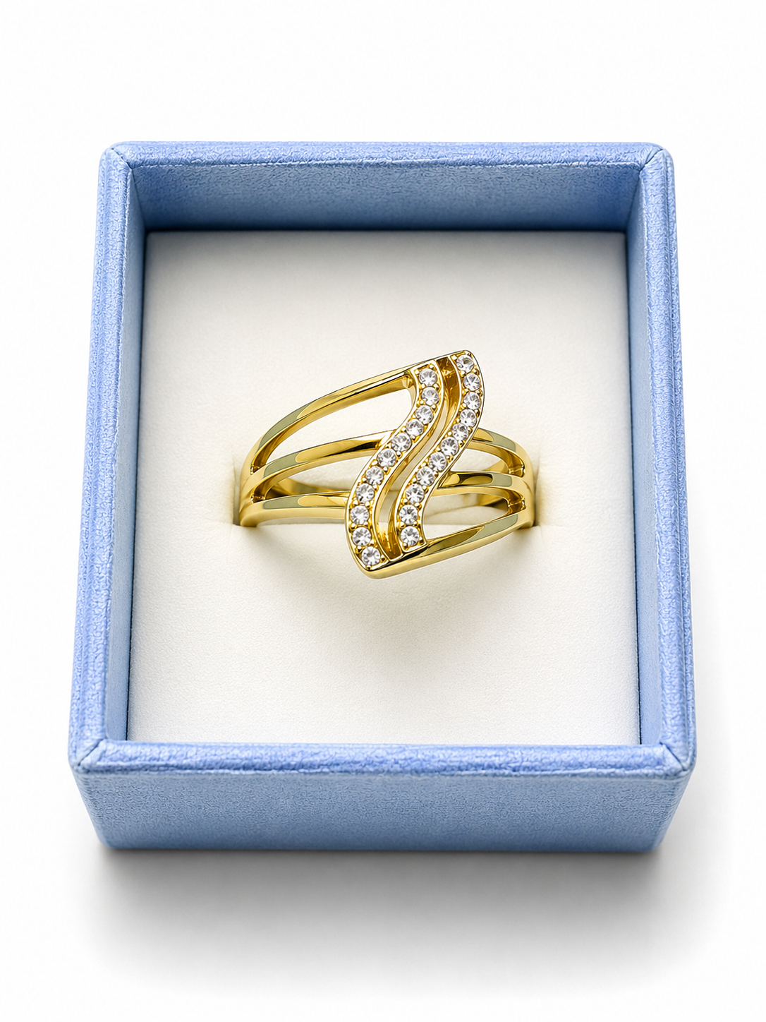Minimalist Gold Wing Ring