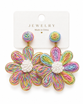 Cotton Candy Blossom Earrings