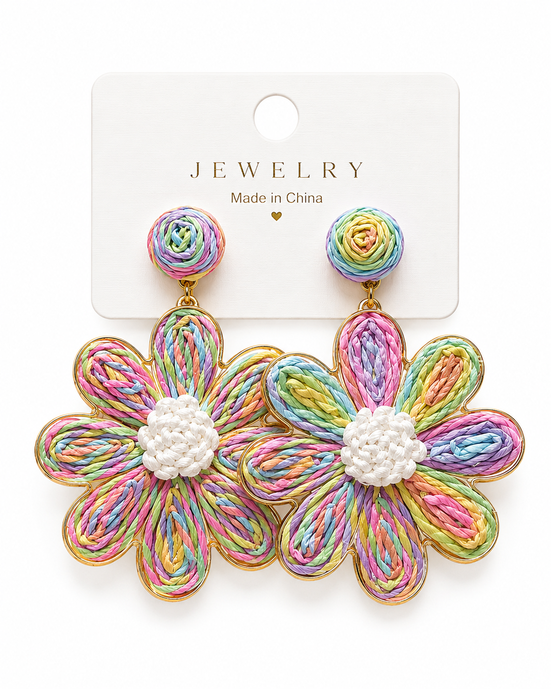 Cotton Candy Blossom Earrings
