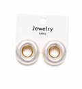 Rosé Pearl Crystal Bloom Studs