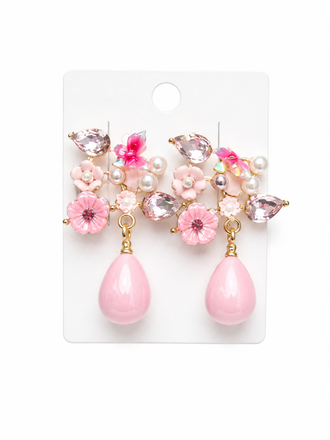 Royal Pearl Crystal Studs