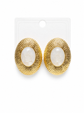 Regal Oval Earring
