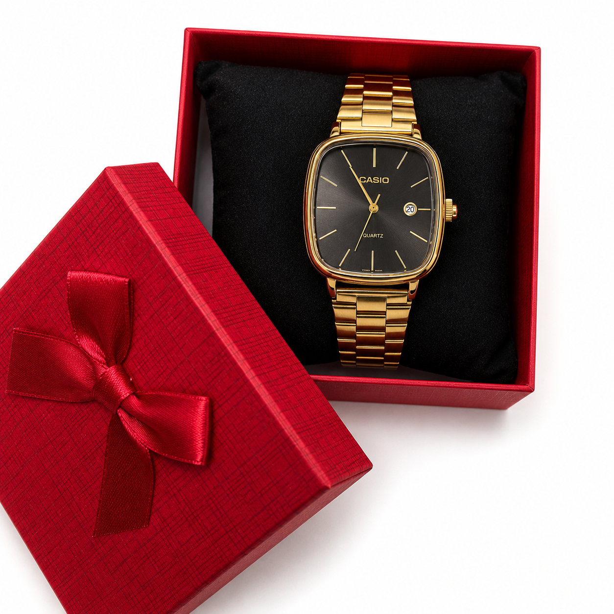 Casio Prestige Square Dial Watch
