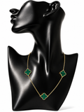Trinity Clover Gold Necklace