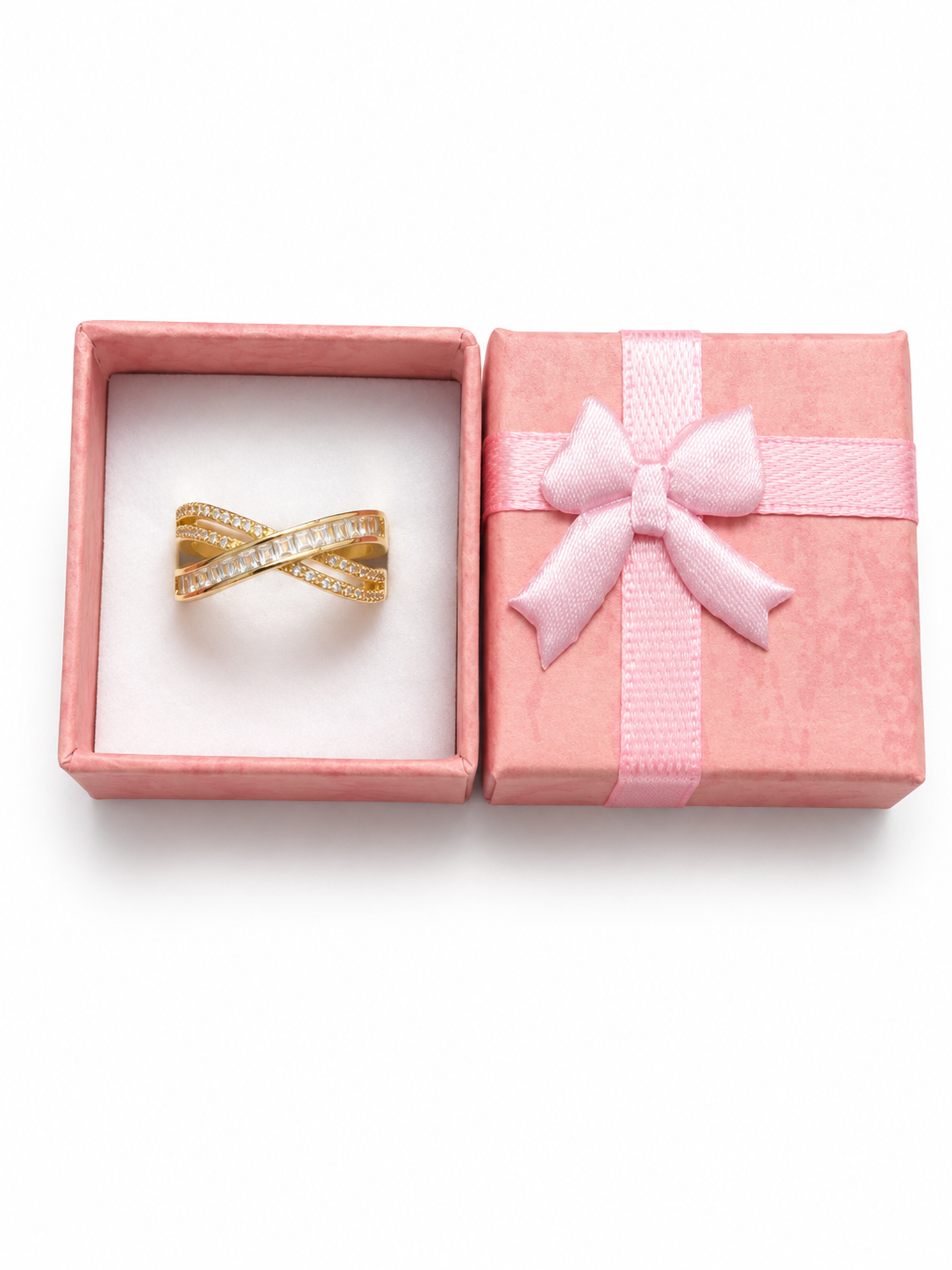 Infinity gold ring