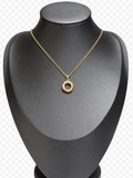 Round-scarfed necklace