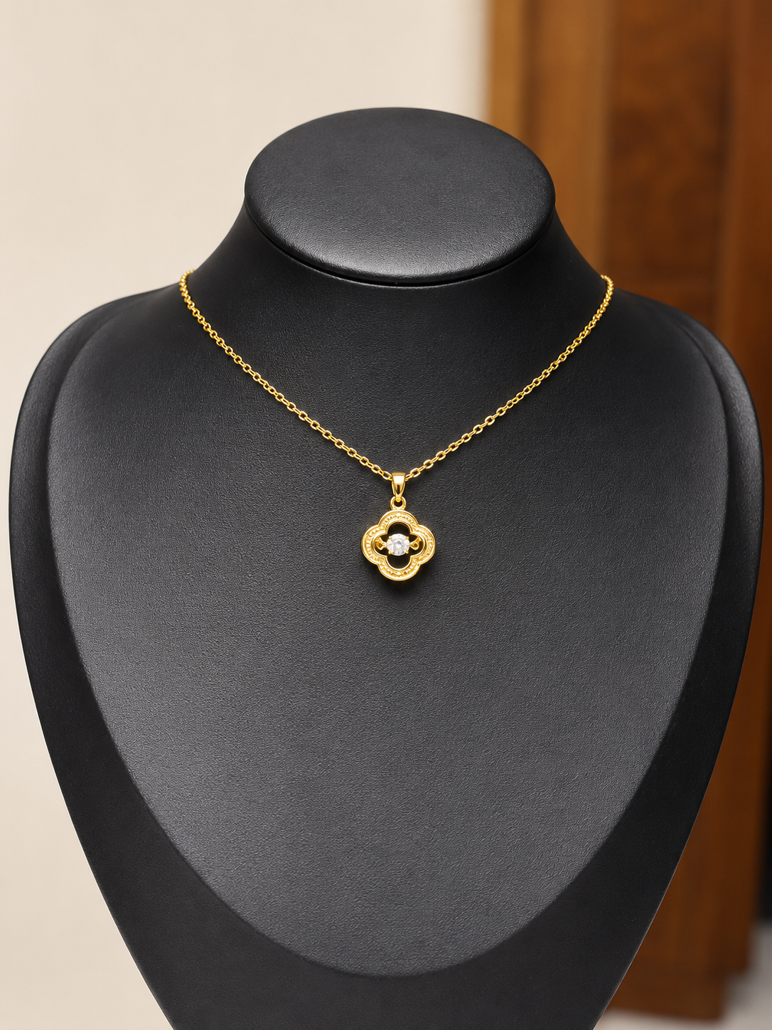 Celeste Clover Necklace