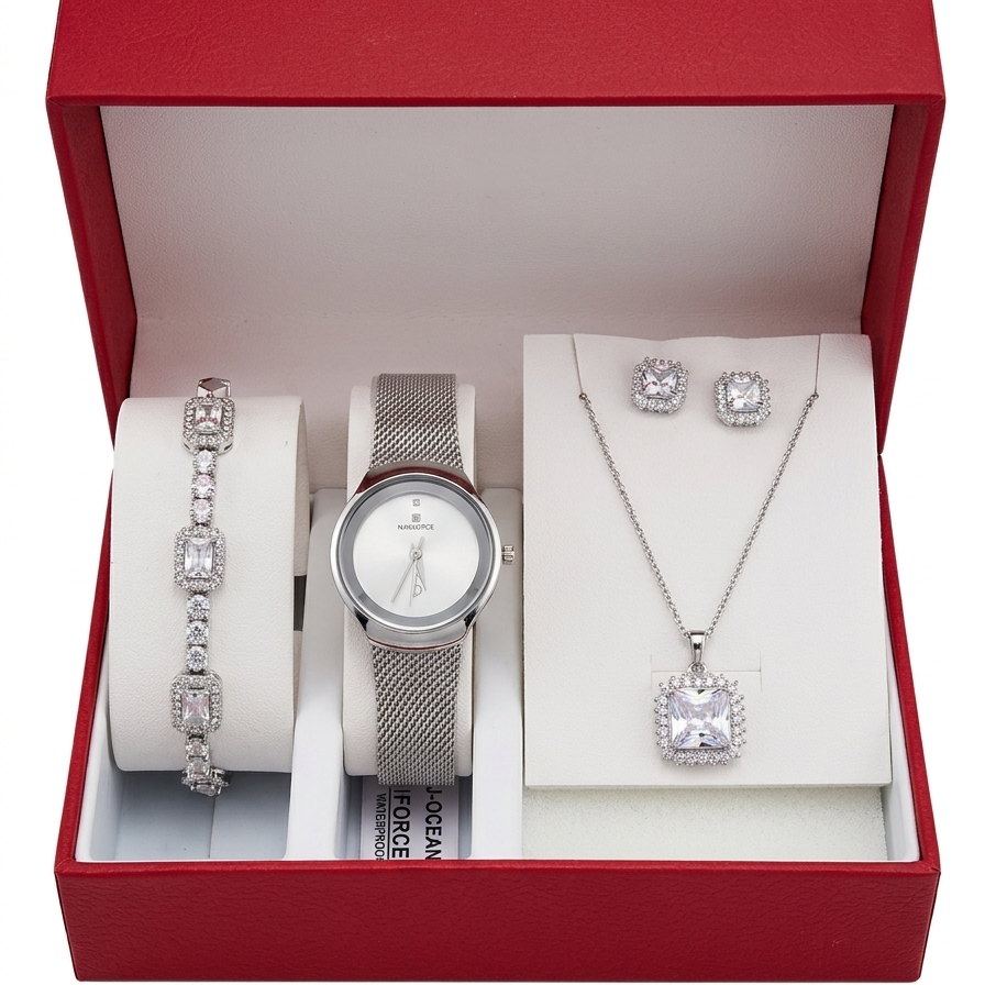 NAVIFORCE 3-in-1 LUXURY SET WATCH