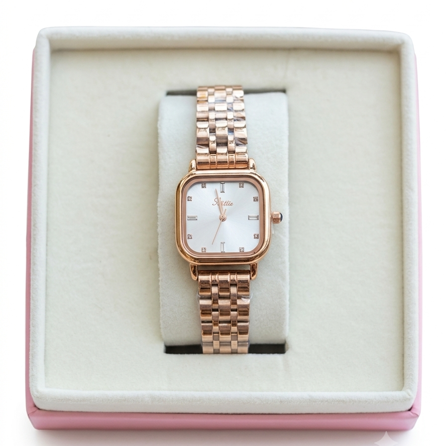 SCOTTIE ROSE GOLD WATCH