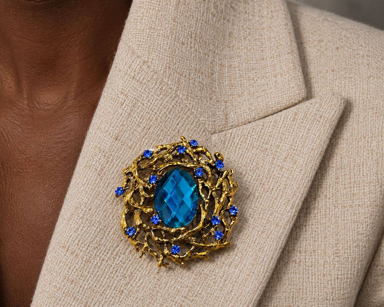 Royal Glam Brooch