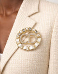 Diamond Bloom Brooch