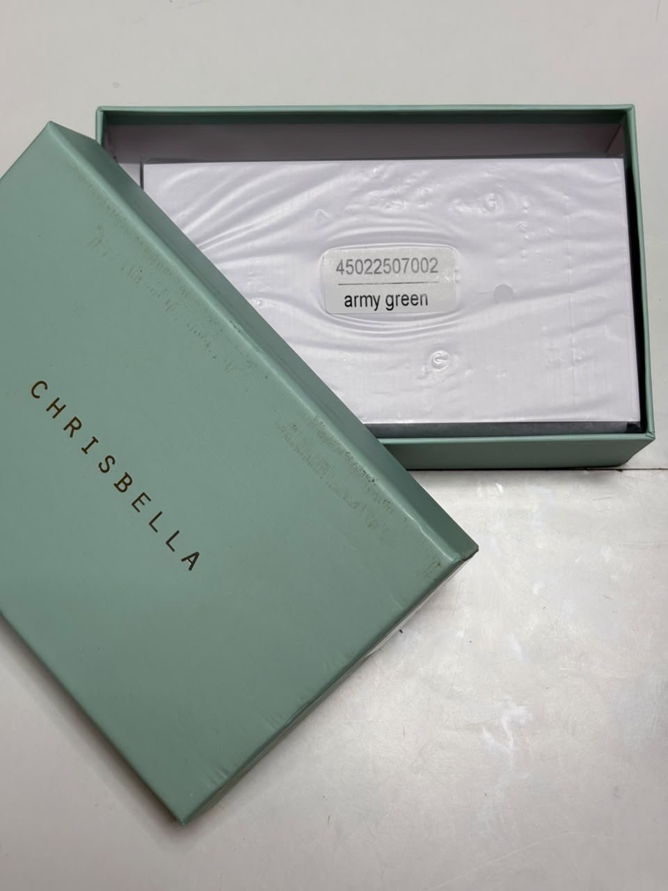 Opal Charm Clutch purse